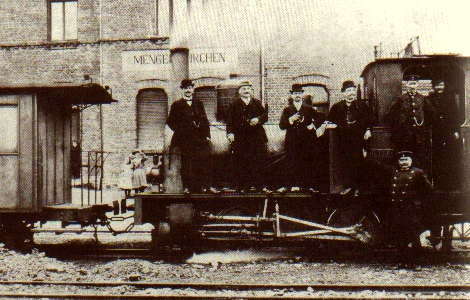 Bahnhof Mengerskirchen 1908