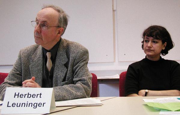 Herbert Leuninger bie WUS: Internet Menschenrechte 