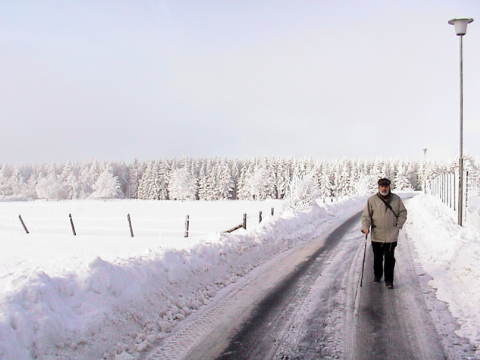 Ernst und Herbert Leuninger im Westerwald  